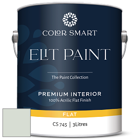 COLOR SMART CS 745 ELIT PAINT глубокоматовая моющаяся краска цвет 456 North Shore Green
