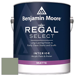 Benjamin Moore 548 IRegal Select Interior Paint - Matte краска цвет 467 High Park