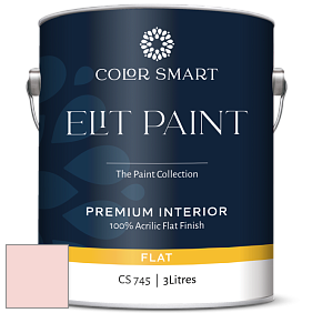COLOR SMART CS 745 ELIT PAINT глубокоматовая моющаяся краска цвет 889 Pacific Grove Pink
