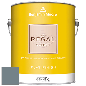 Benjamin Moore 547 Regal Select Waterborne Interior Flat Finish краска цвет AF-555 