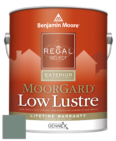 Benjamin Moore W103 Regal Select Exterior Paint-MoorGard Low Lustre Finish краска цвет 706 Cedar Mountains