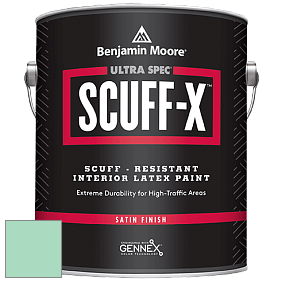 Benjamin Moore 486 Ultra Spec SCUFF-X Interior Satin Finish краска цвет 577 Mermaid's Tale