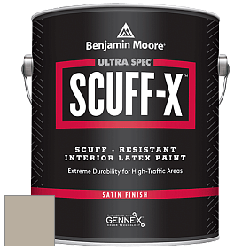 Benjamin Moore 486 Ultra Spec SCUFF-X Interior Satin Finish краска цвет AF-100 