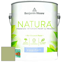 Benjamin Moore 513 Natura Interior Eggshell Finish краска с блеском цвет 543 Woodland Hills Green