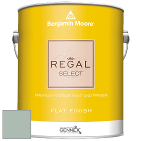 Benjamin Moore 547 Regal Select Waterborne Interior Flat Finish краска цвет 703 Catalina Blue
