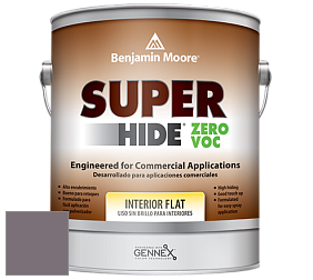 Benjamin Moore 355 Super Hide Zero Voc Interior Flat краска цвет AF-635 