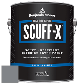 Benjamin Moore 485 Ultra Spec SCUFF-X Interior Eggshell Finish краска цвет 1615 Rock Gray