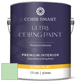 COLOR SMART CS 758 ULTRA CEILING PAINT ультраматовая краска цвет 570 Grassy Meadows