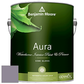 Benjamin Moore Aura 528 Waterborne Interior Semi-gloss Finish краска цвет AF-600 