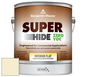 Benjamin Moore 355 Super Hide Zero Voc Interior Flat краска цвет OC-106 Man on the Moon