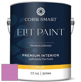COLOR SMART CS 745 ELIT PAINT глубокоматовая моющаяся краска цвет 2076-40 Raspberry Mousse