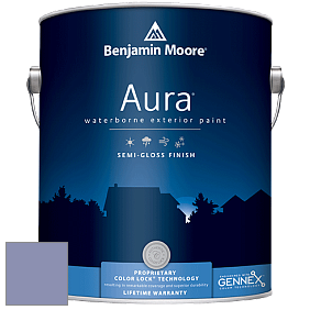 Benjamin Moore Aura 632 Waterborne Exterior Semi-Gloss Finish краска цвет 2069-40 Violet Stone