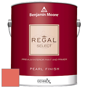 Benjamin Moore 550 Regal Select Waterborne Interior Pearl Finish краска цвет 006 Picante