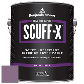 Benjamin Moore 484 Ultra Spec SCUFF-X Interior Matte Finish краска цвет 1378 Lazy Afternoon
