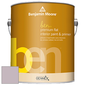 Benjamin Moore Ben W625 Premium Interior Latex Flat краска цвет NCS S 2010-R30B 
