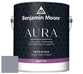 Benjamin Moore Aura 522 Interior Paint - Matte краска цвет NCS S 4010-R70B 