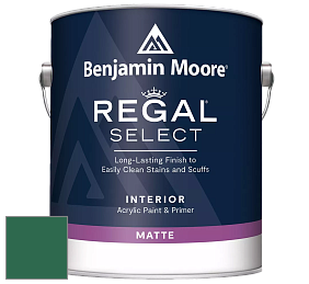Benjamin Moore 548 IRegal Select Interior Paint - Matte краска цвет 2042-10 True Green