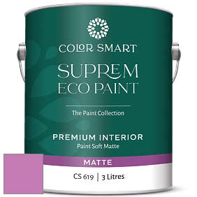 COLOR SMART CS 619 SUPREM ECO PAINT матовая краска цвет 2076-40 Raspberry Mousse