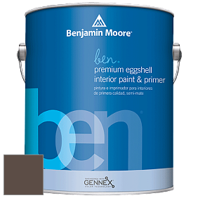 Benjamin Moore Ben W626 Premium Interior Latex Eggshell краска цвет 2109-10 Classic Brown