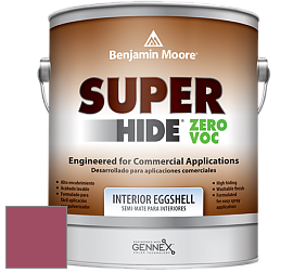 Benjamin Moore 357 Super Hide Zero Voc Interior Eggshell краска цвет 2080-30 Cherry Wine