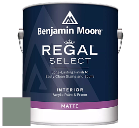 Benjamin Moore 548 IRegal Select Interior Paint - Matte краска цвет 699 Garden Oasis