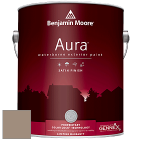 Benjamin Moore Aura 631 Waterborne Exterior Satin Finish краска цвет 998 Cabot Trail