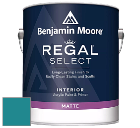 Benjamin Moore 548 IRegal Select Interior Paint - Matte краска цвет RAL 5018 