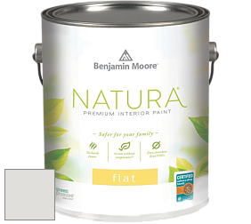 Benjamin Moore 512 Natura Interior Flat Finish матовая краска цвет 2112-70 American White