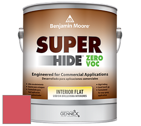 Benjamin Moore 355 Super Hide Zero Voc Interior Flat краска цвет RAL 3017 