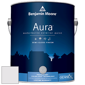 Benjamin Moore Aura 632 Waterborne Exterior Semi-Gloss Finish краска цвет 882 Feathered Violet
