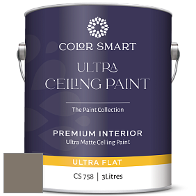 COLOR SMART CS 758 ULTRA CEILING PAINT ультраматовая краска цвет 1546 Gargoyle