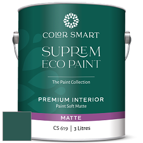 COLOR SMART CS 619 SUPREM ECO PAINT матовая краска цвет 2048-10 Sherwood Forest