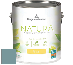 Benjamin Moore 512 Natura Interior Flat Finish матовая краска цвет 719 Hemlock