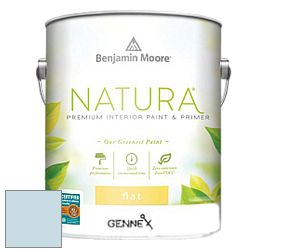 Benjamin Moore 514 Natura Interior Semi-Gloss Finish краска цвет 806 Breath of Fresh Air