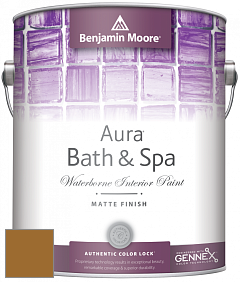 Benjamin Moore Aura 532 Bath & Spa Waterborne Interior Paint Matte Finish краска цвет RAL 8001 