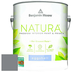 Benjamin Moore 513 Natura Interior Eggshell Finish краска с блеском цвет 1615 Rock Gray