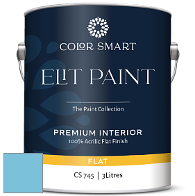 COLOR SMART CS 745 ELIT PAINT глубокоматовая моющаяся краска цвет 781 St. Lucia Skies