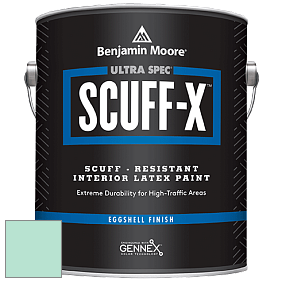 Benjamin Moore 485 Ultra Spec SCUFF-X Interior Eggshell Finish краска цвет 589 Gentle Breeze