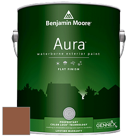 Benjamin Moore Aura 629 Waterborne Exterior Flat Finish краска цвет AF-235 