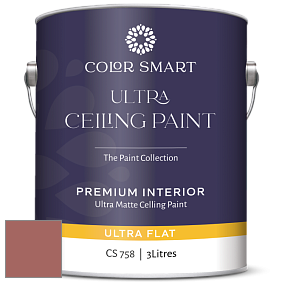 COLOR SMART CS 758 ULTRA CEILING PAINT ультраматовая краска цвет 2093-30 Colonial Brick