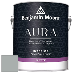 Benjamin Moore Aura 522 Interior Paint - Matte краска цвет HC-165 BM HC-165