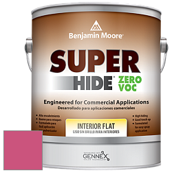 Benjamin Moore 355 Super Hide Zero Voc Interior Flat краска цвет NCS S 1070-R20B 