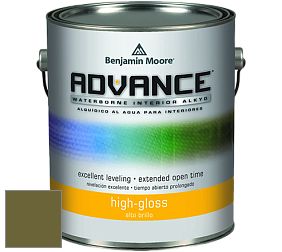 Benjamin Moore 794 Advance Interior Paint-High Gloss глянцевая алкидная эмаль цвет NCS S 5540-G60Y 