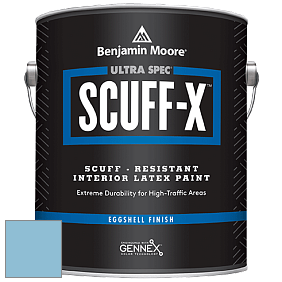 Benjamin Moore 485 Ultra Spec SCUFF-X Interior Eggshell Finish краска цвет 801 Blue Bayou