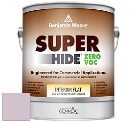 Benjamin Moore 355 Super Hide Zero Voc Interior Flat краска цвет 1375 Hidden Sanctuary