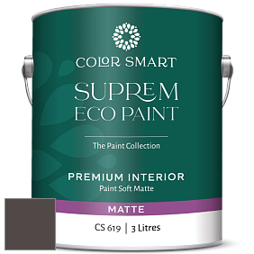 COLOR SMART CS 619 SUPREM ECO PAINT матовая краска цвет 2130-10 Black Bean Soup