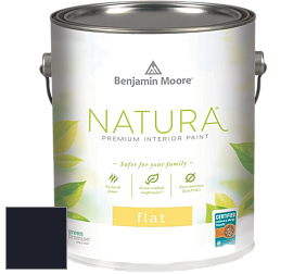 Benjamin Moore 512 Natura Interior Flat Finish матовая краска цвет RAL 5004 