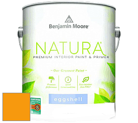 Benjamin Moore 513 Natura Interior Eggshell Finish краска с блеском цвет 2018-20 Mandarin Orange