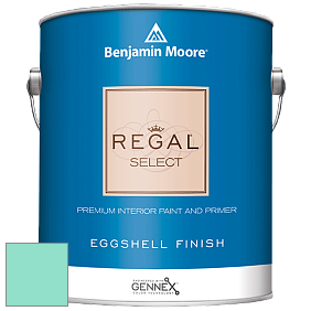 Benjamin Moore 549 Regal Select Waterborne Interior Eggshell Finish краска цвет 2044-50 Bermuda Teal