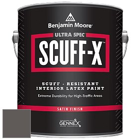 Benjamin Moore 486 Ultra Spec SCUFF-X Interior Satin Finish краска цвет AF-655 